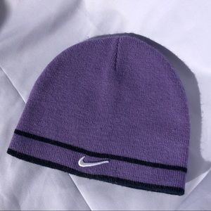 Nike purple beanie